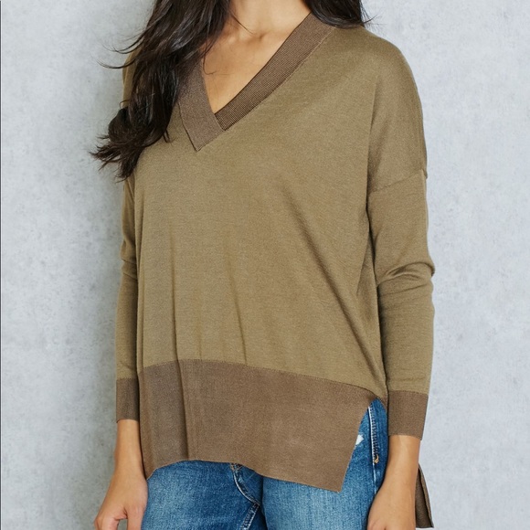 Topshop V-neck Jumper - Picture 2 of 9